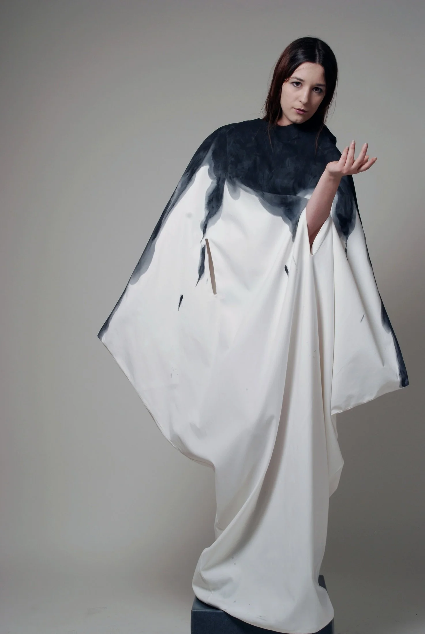 Zara Saberi — Surface design from the Woman VS Woman collection featuring hand-painted artistic details.