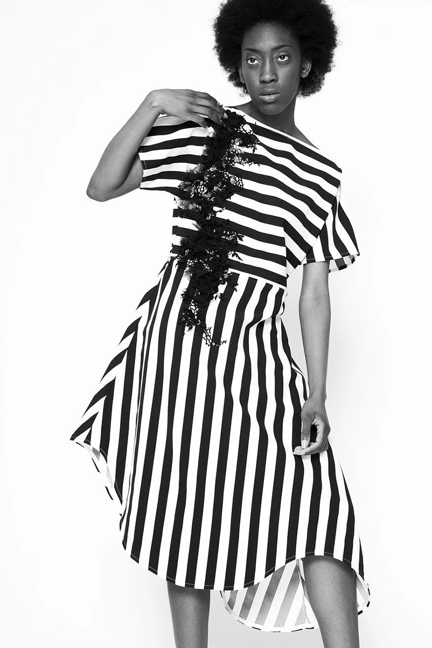 Zara Saberi — Garment composition from The Simple Line fashion project.