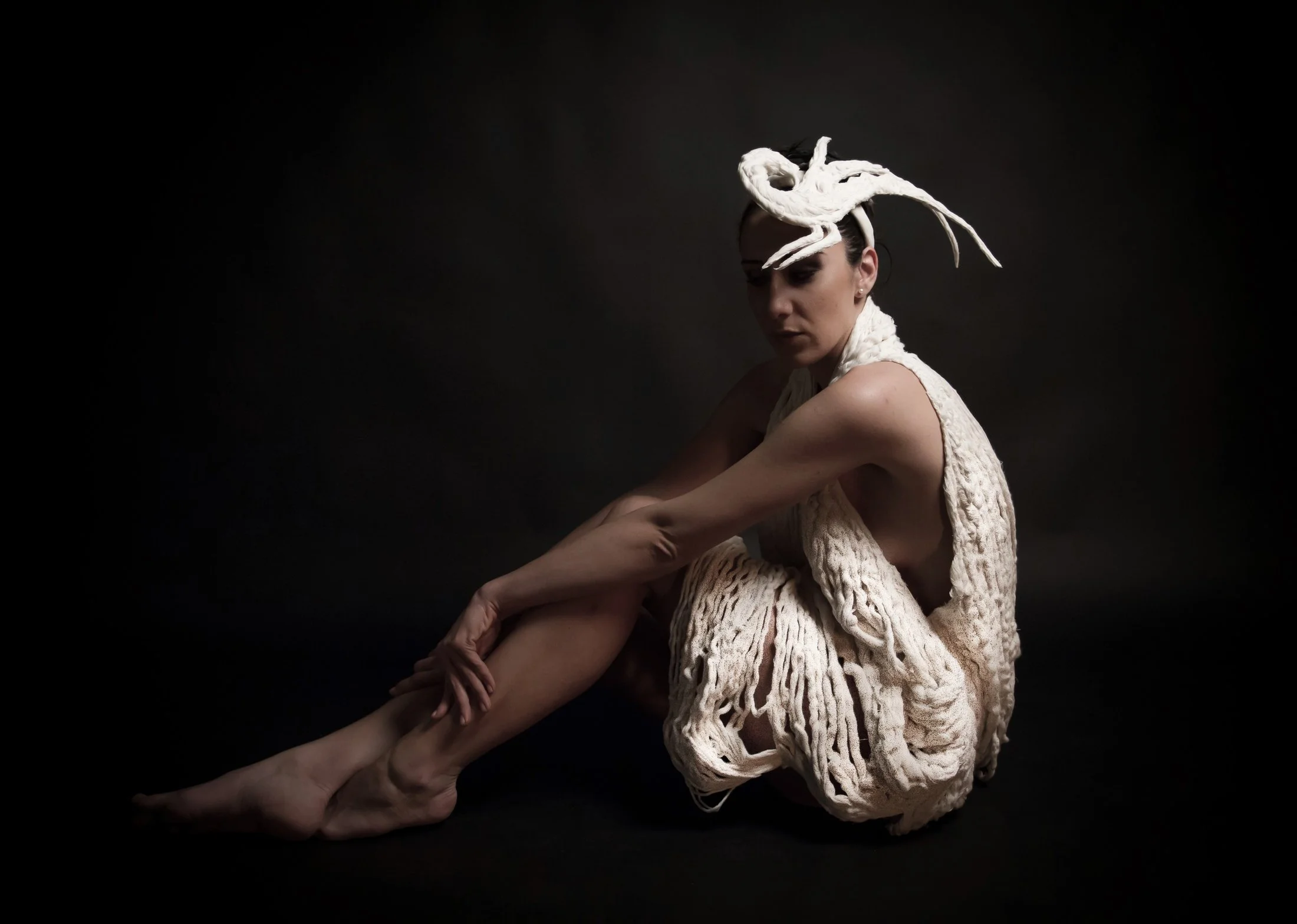 Editorial fashion photograph from the Liberta collection by Zara Saberi.