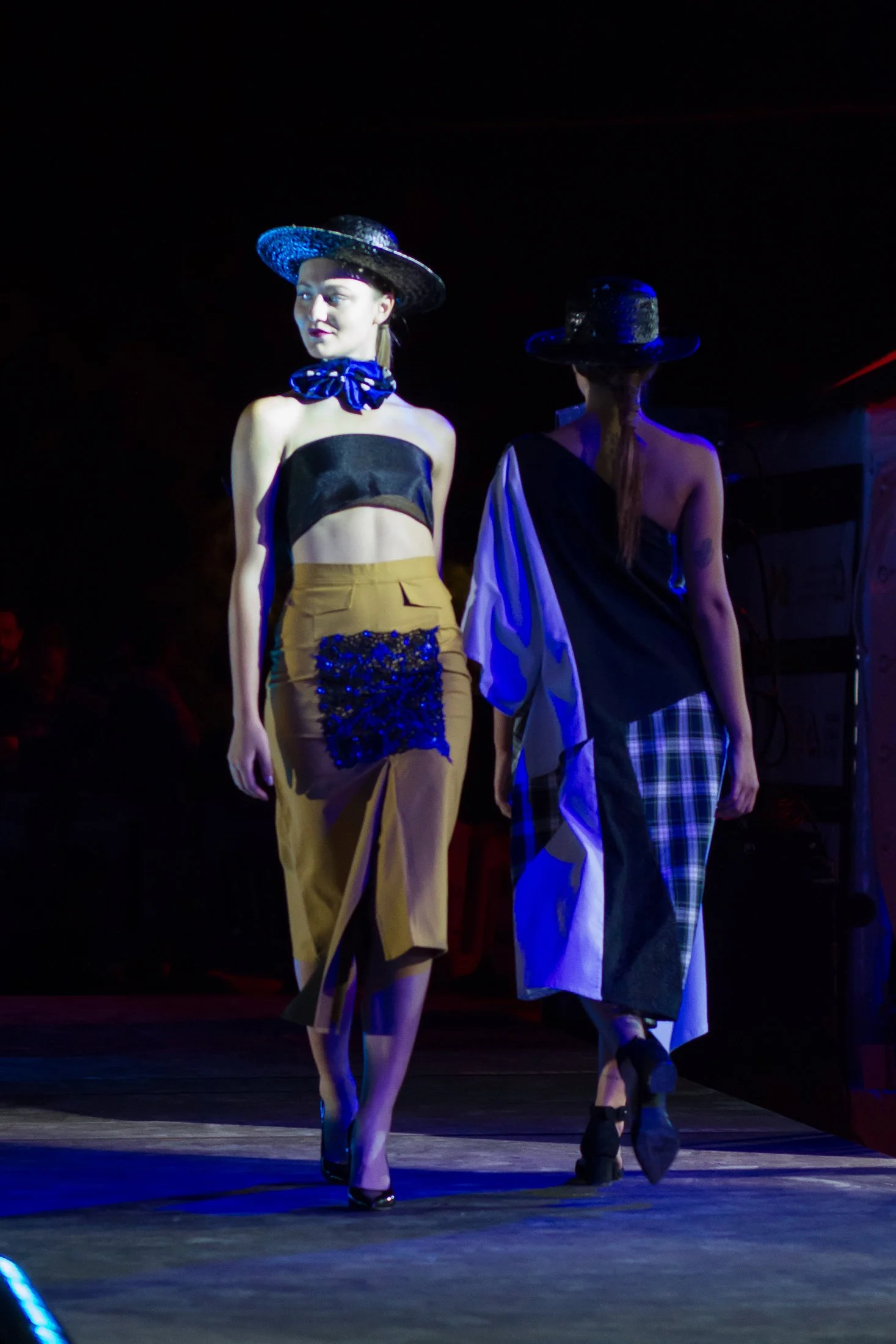 Zara Saberi — Simple Line fashion collection, conceptual design, Rome 2017
