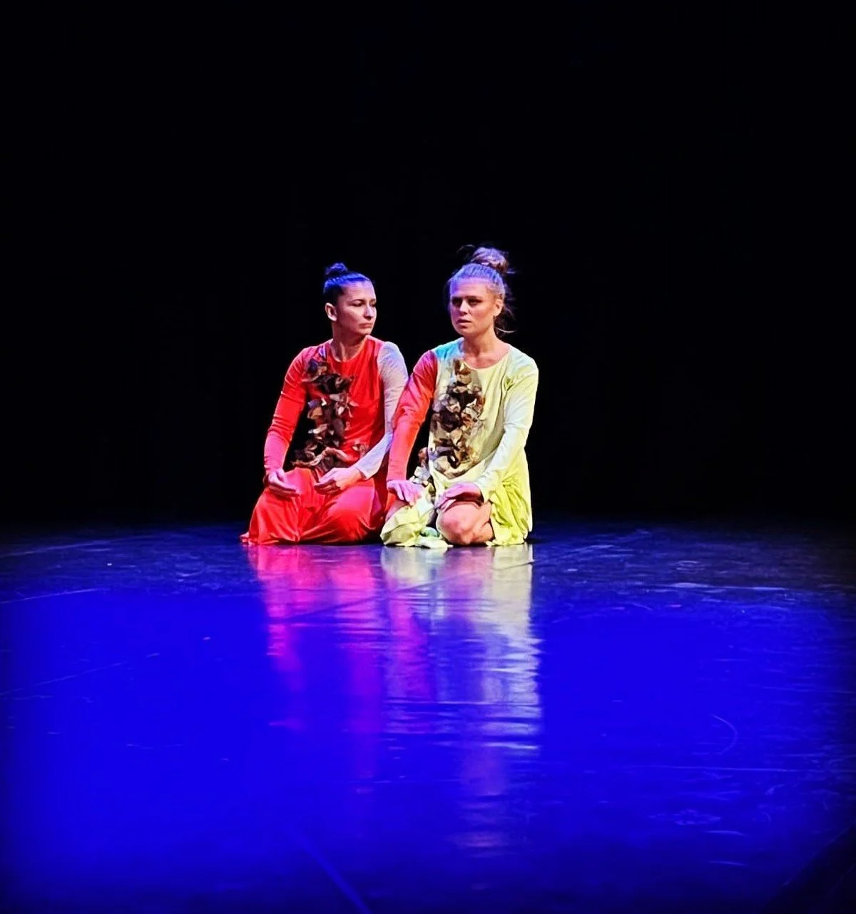 Theatrical costume designed by Zara Saberi for a Swedish theatre performance.
