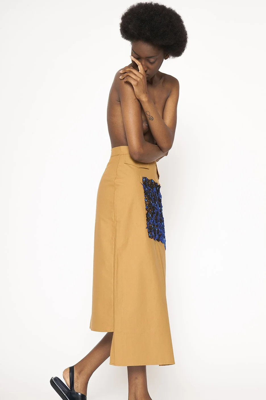 Zara Saberi — Contemporary garment exploring ornament as structure rather than decoration.