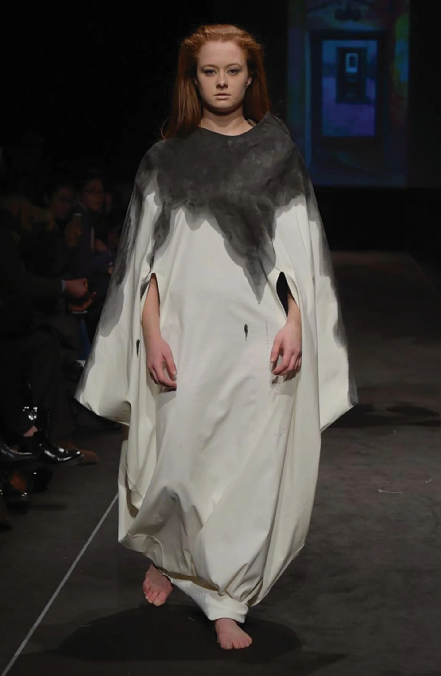 Zara Saberi — Contemporary runway silhouette from the Woman VS Woman collection at AltaRoma, Italy.