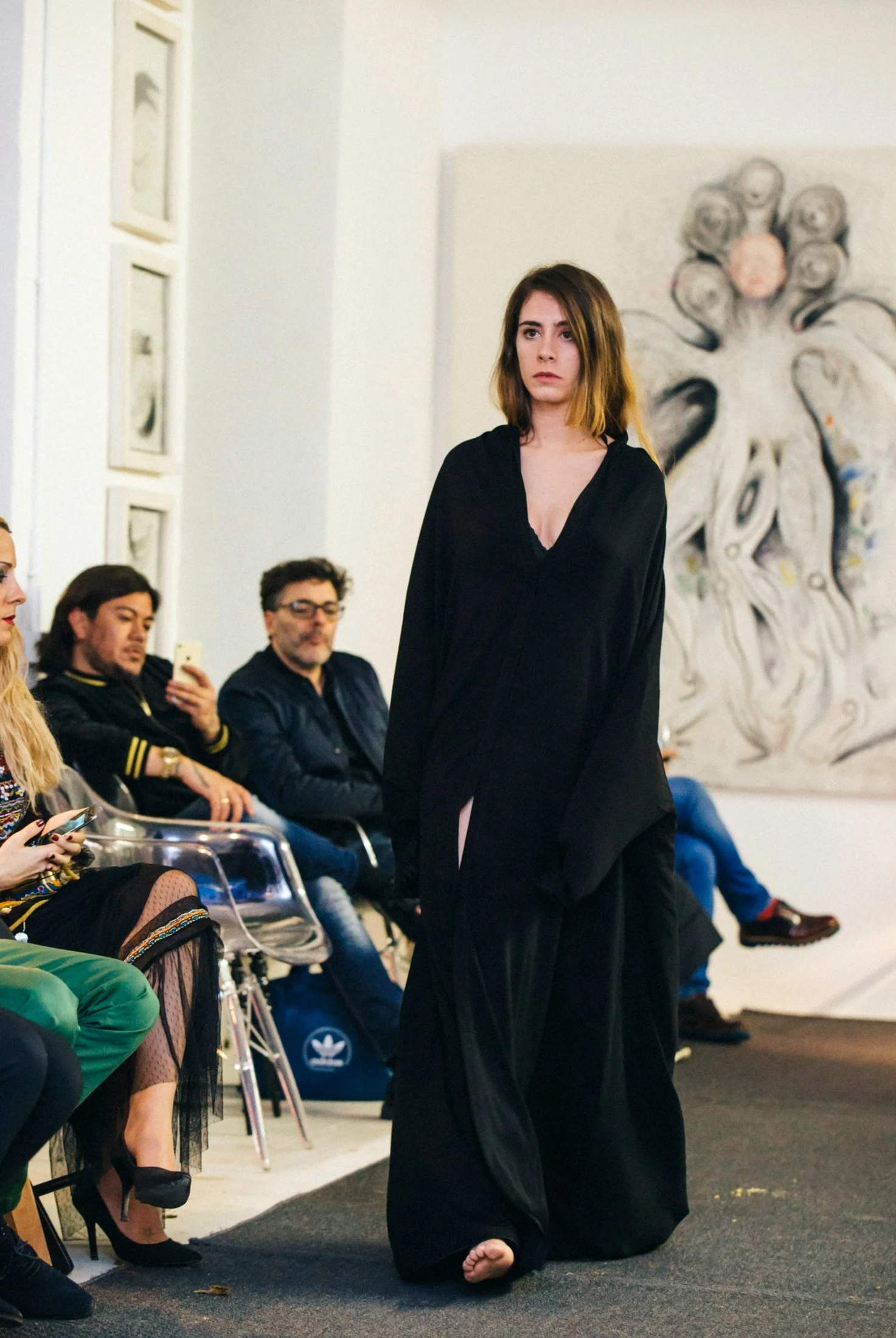 Zara Saberi — Conceptual look from the Woman VS Woman collection presented in Madrid, 2016.