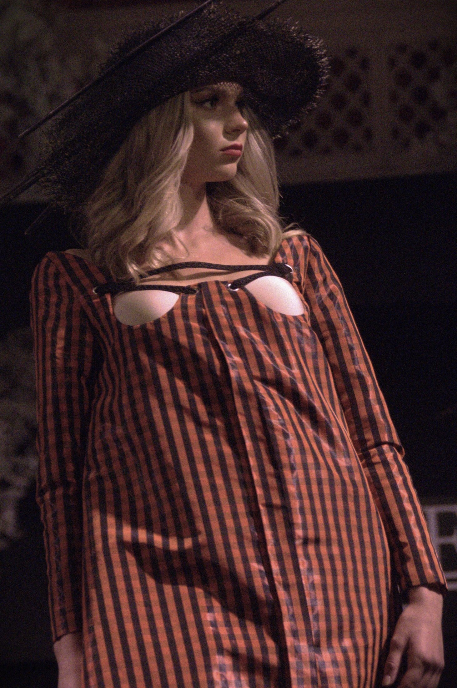 Zara Saberi — Experimental runway fashion from the I Don't Care collection, Sweden, 2020.