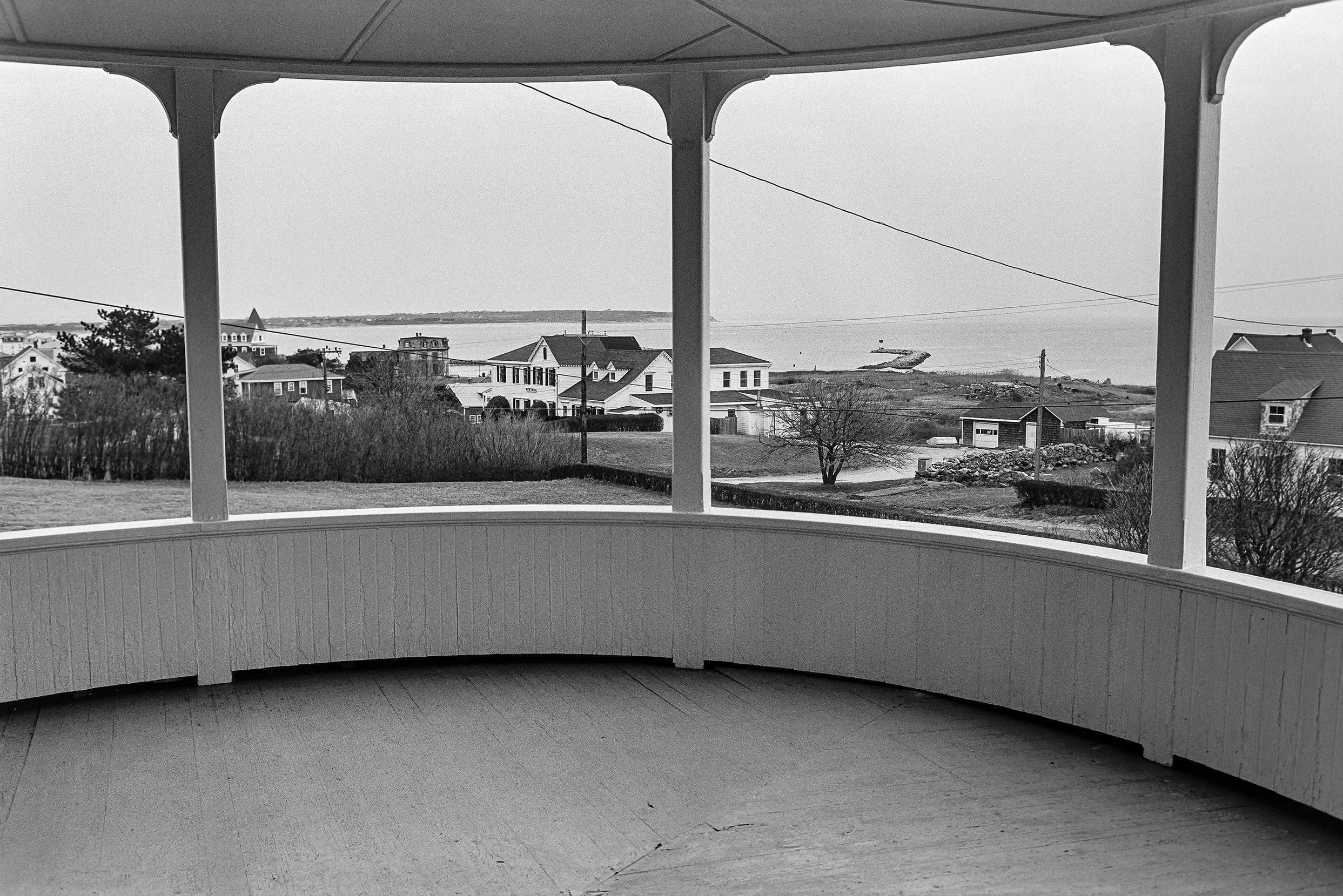 Circular Porch, Theve House, 1977