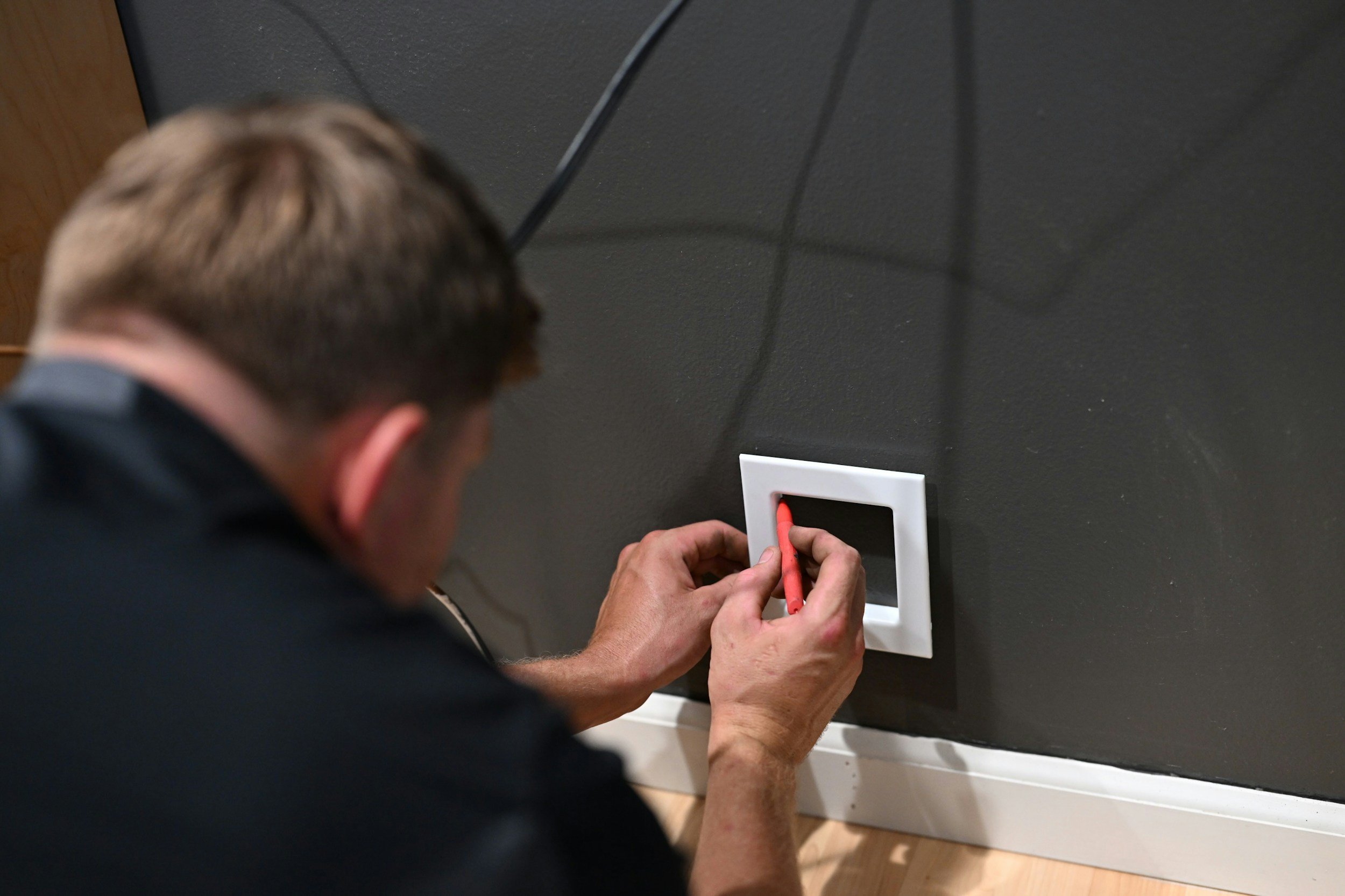 Electrician Working