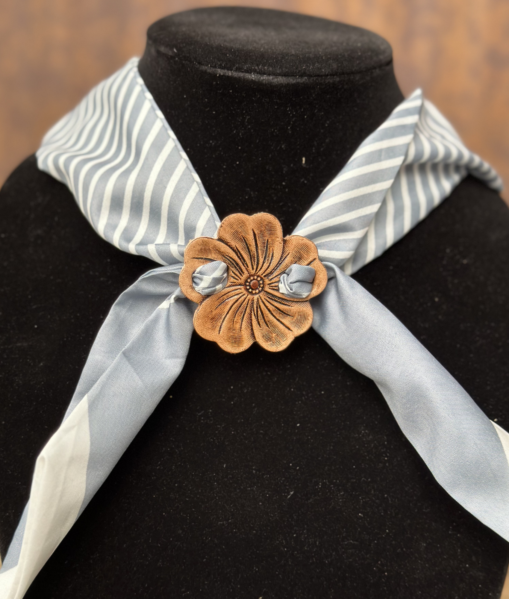 Ranch Rose Scarf Slide