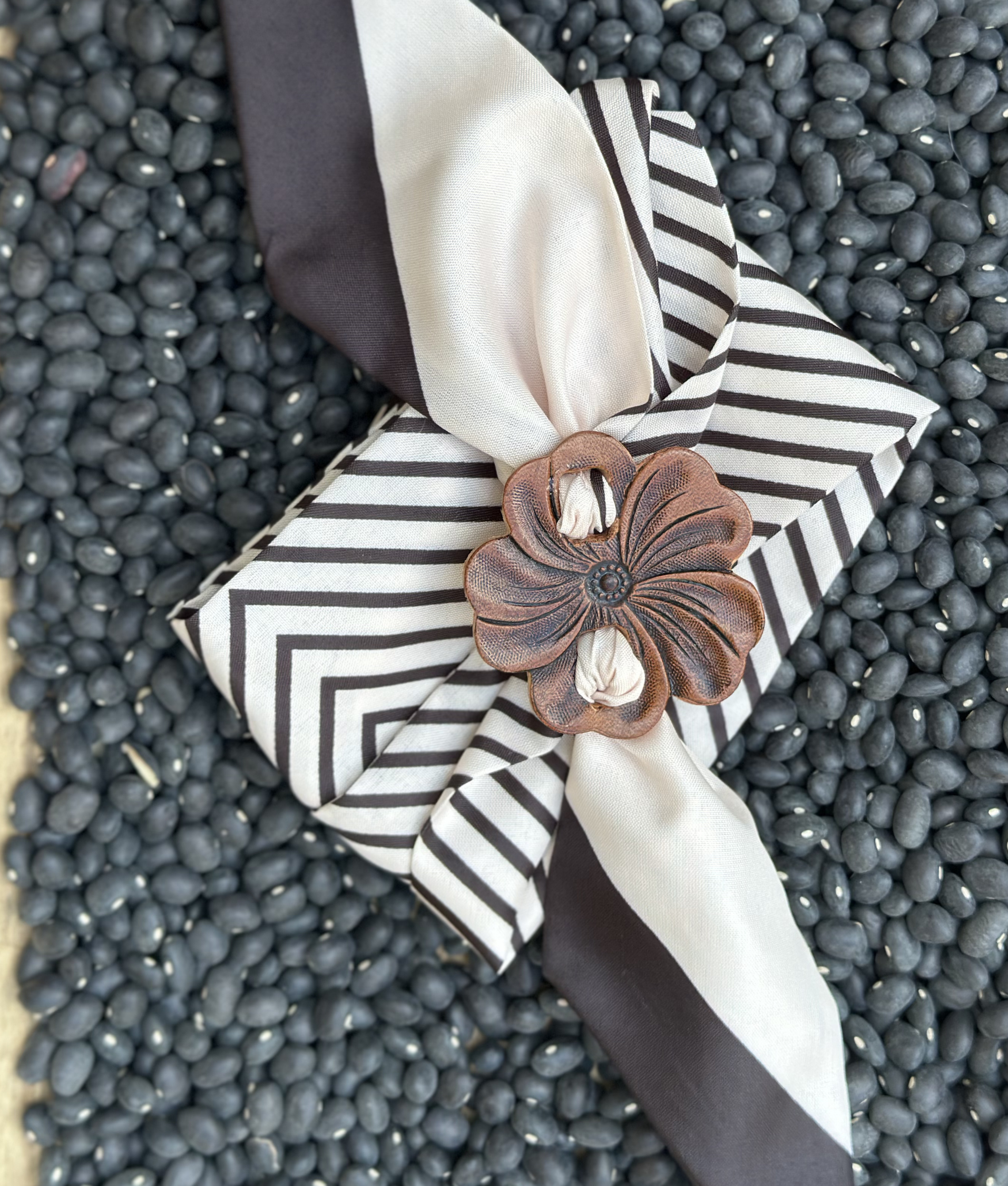 Ranch Rose Scarf Slide
