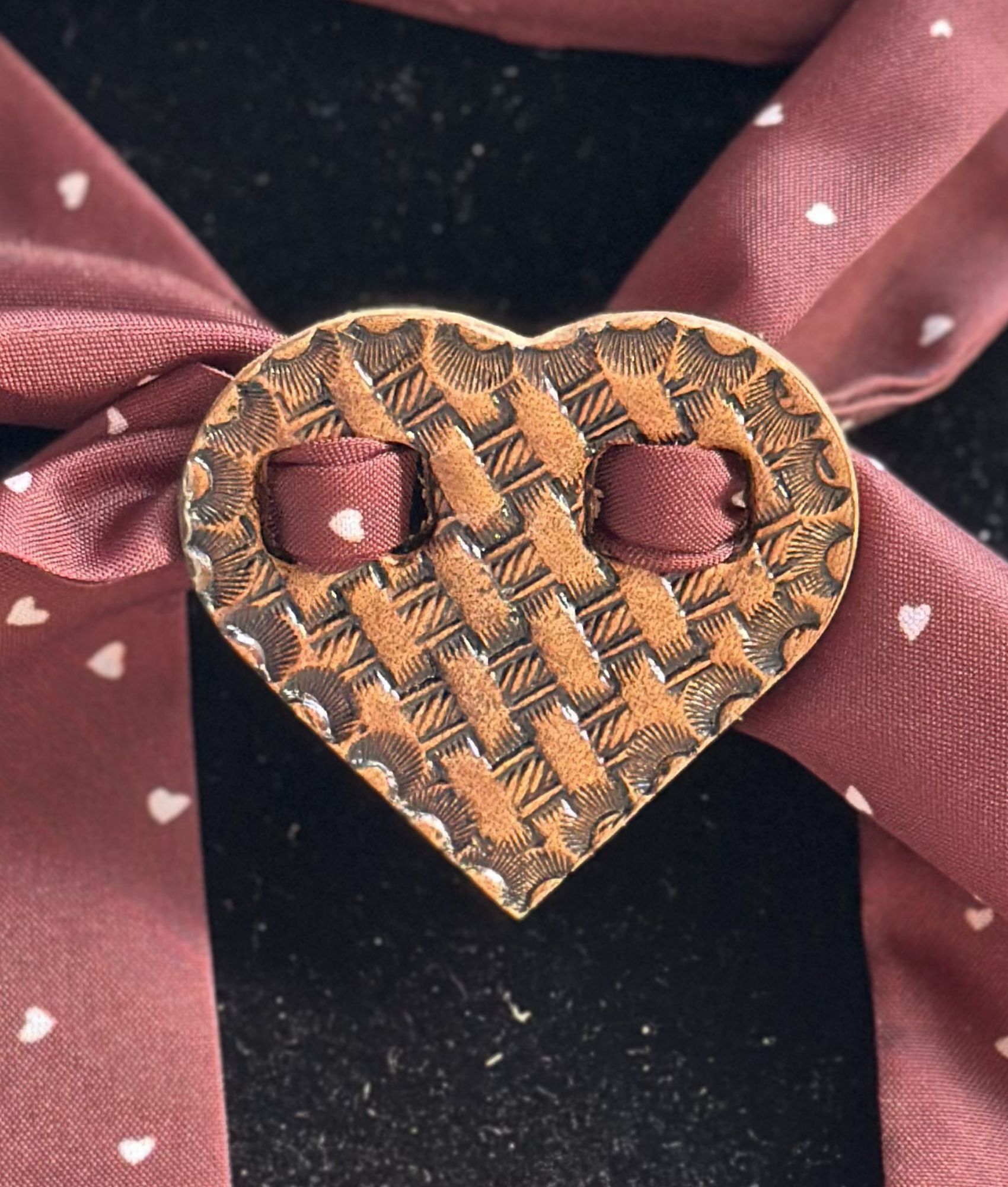 Woven Heart Slides
