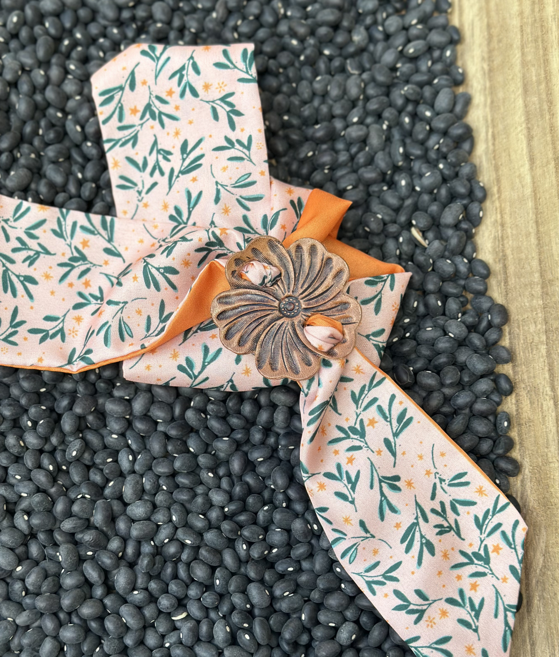 Ranch Rose Scarf Slide