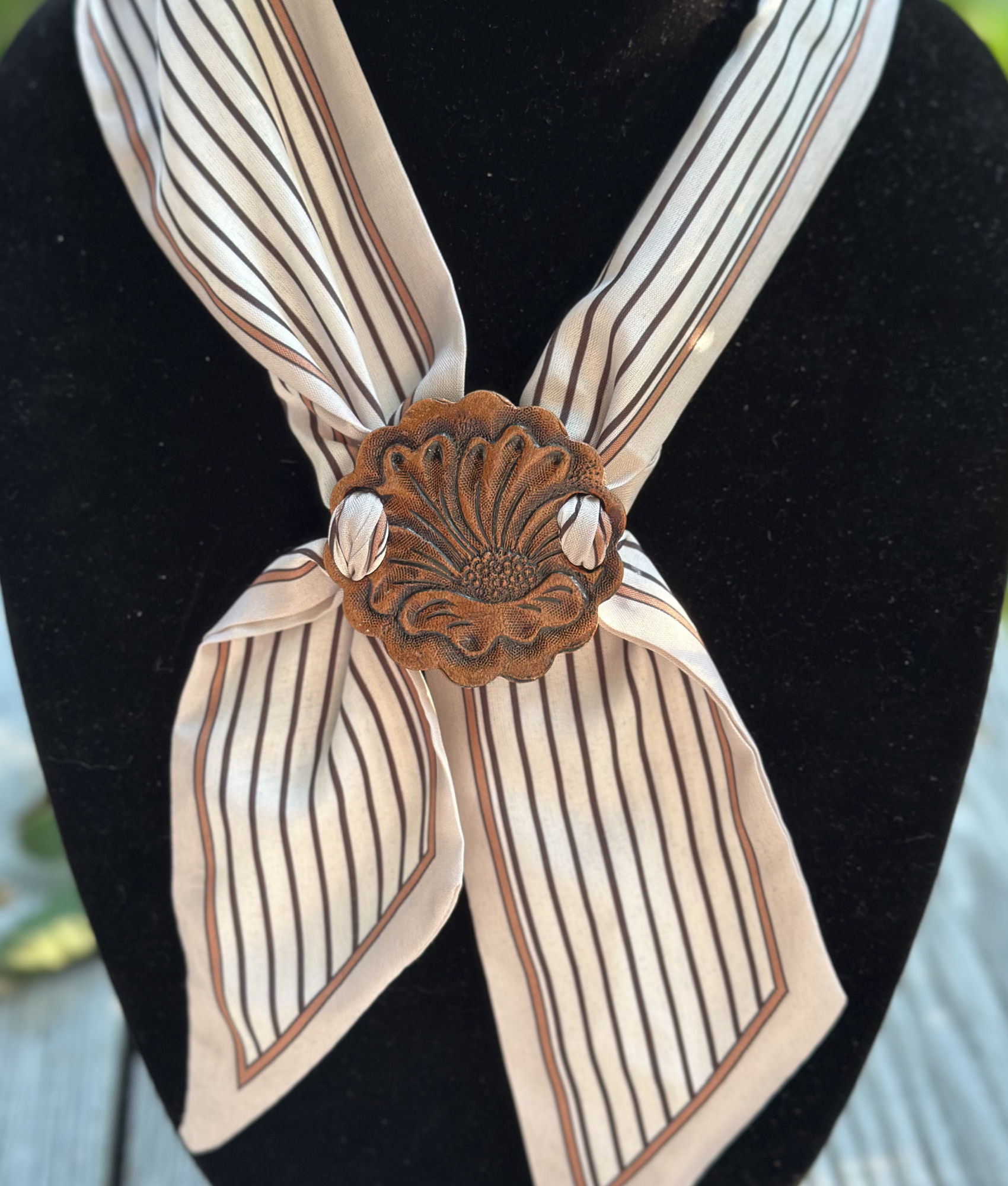 Legacy Floral Rosette Scarf Slide.png
