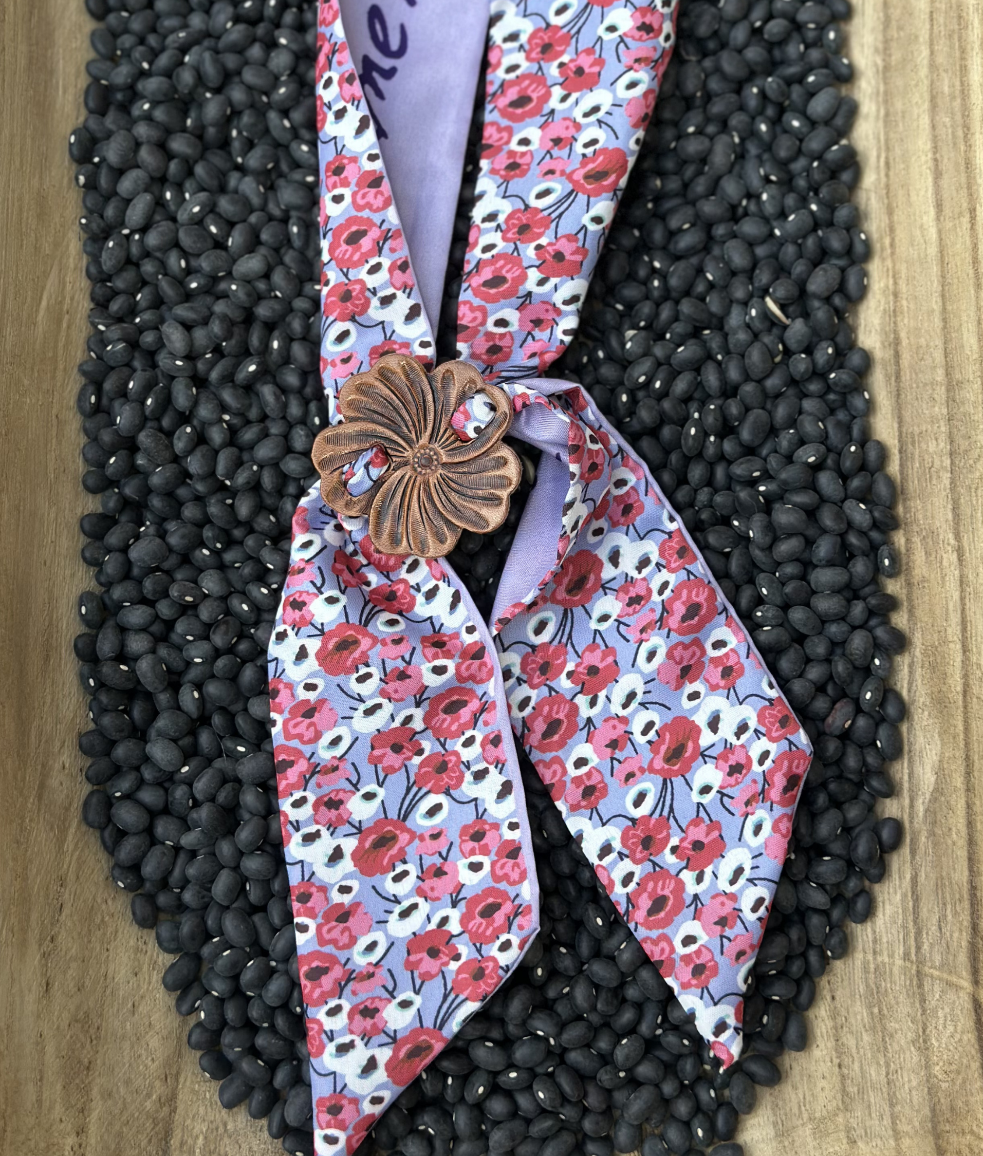 Ranch Rose Scarf Slide