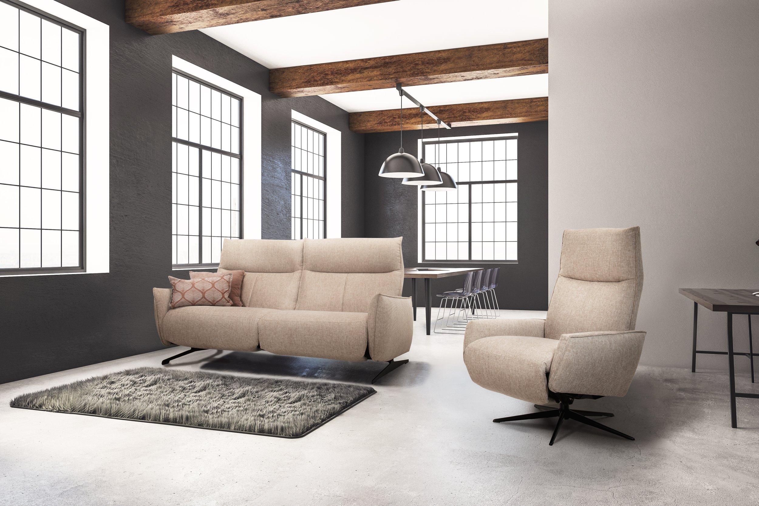 HK Prime 2378 Sofa