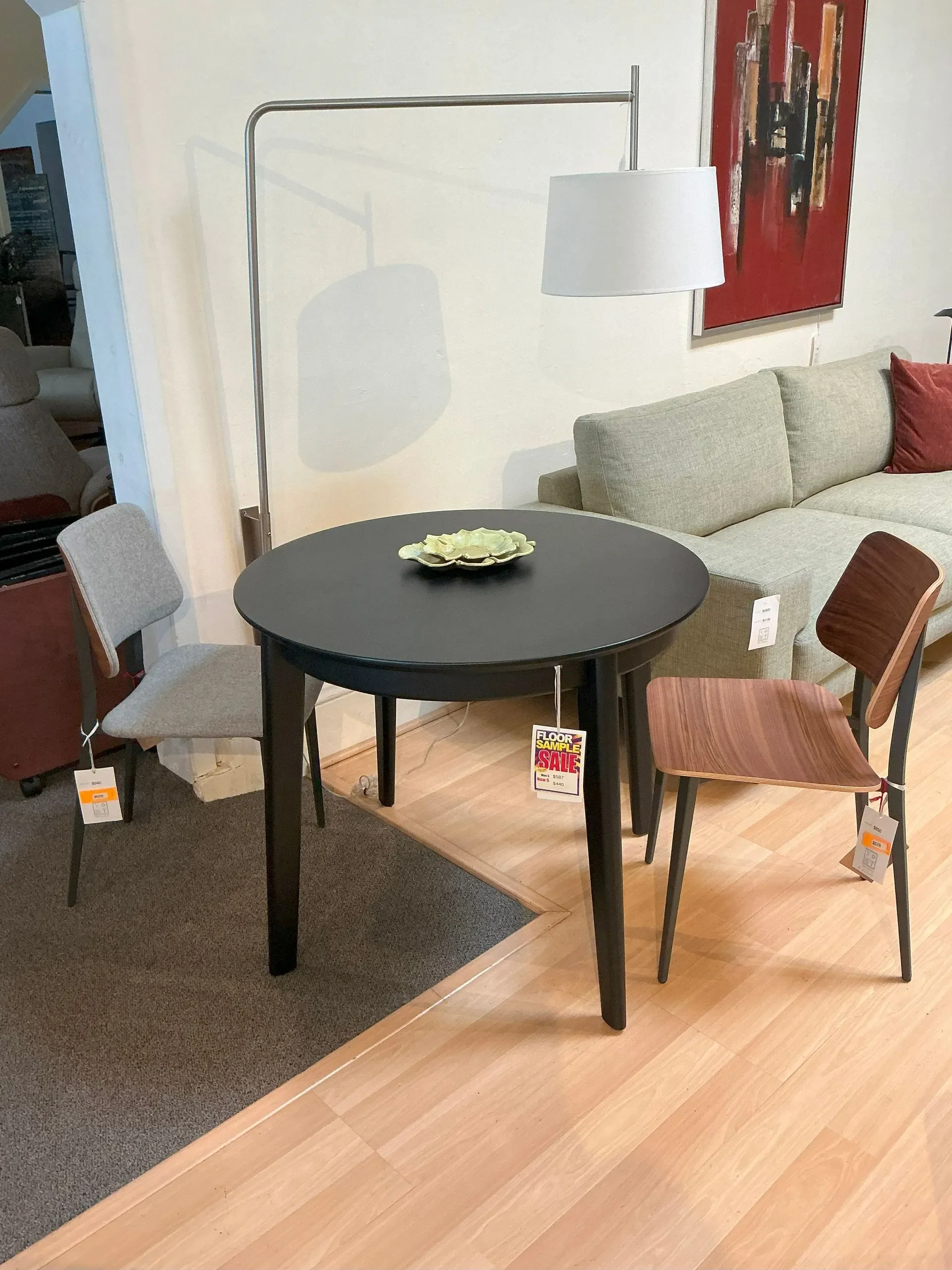 Midj "Joe" side chair (Walnut seat and Back)