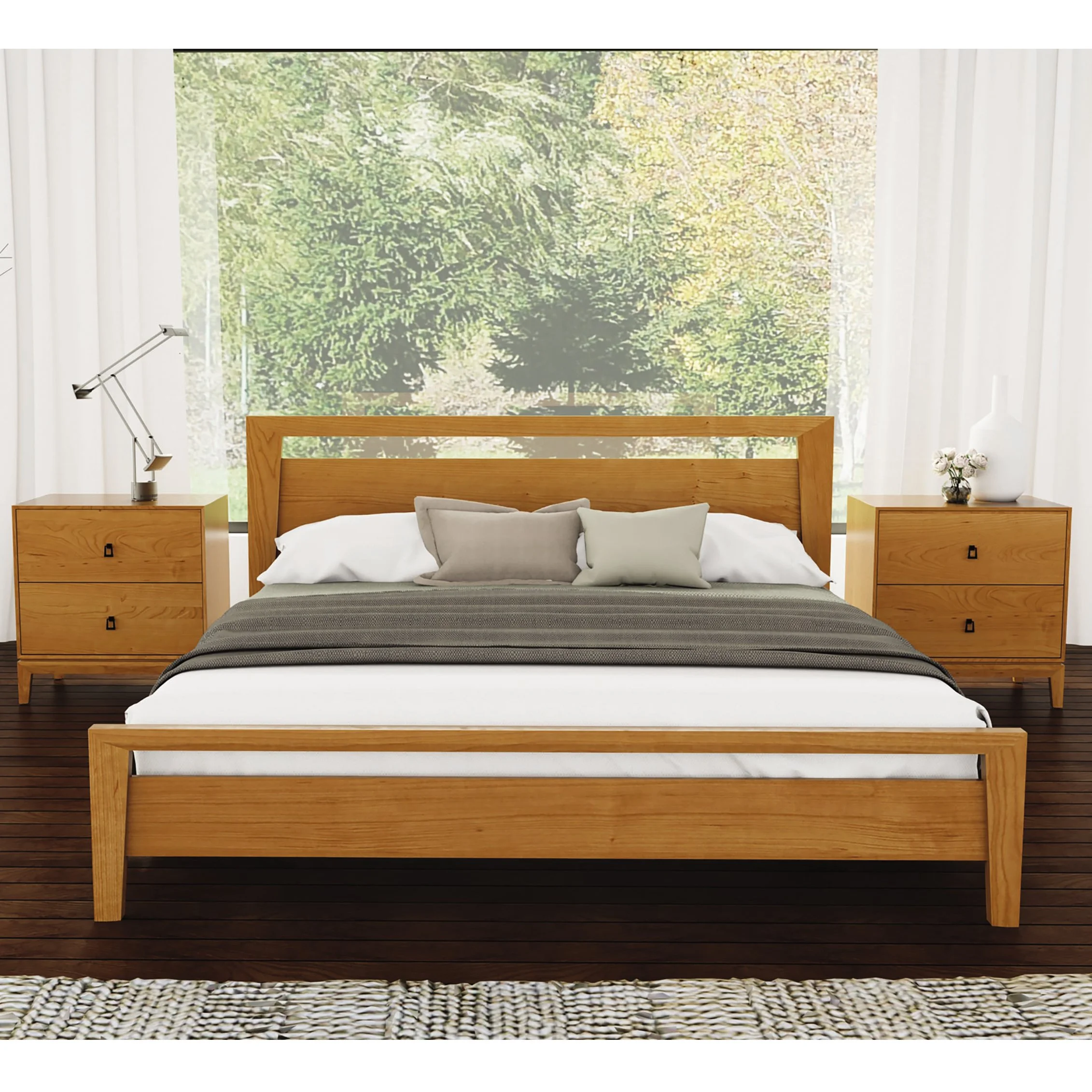 Copeland Mansfield- Platform Bed