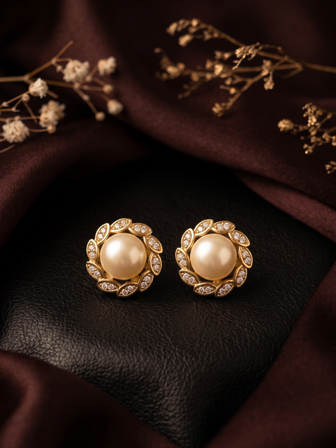 White Akoya Pearl Studs-2.png