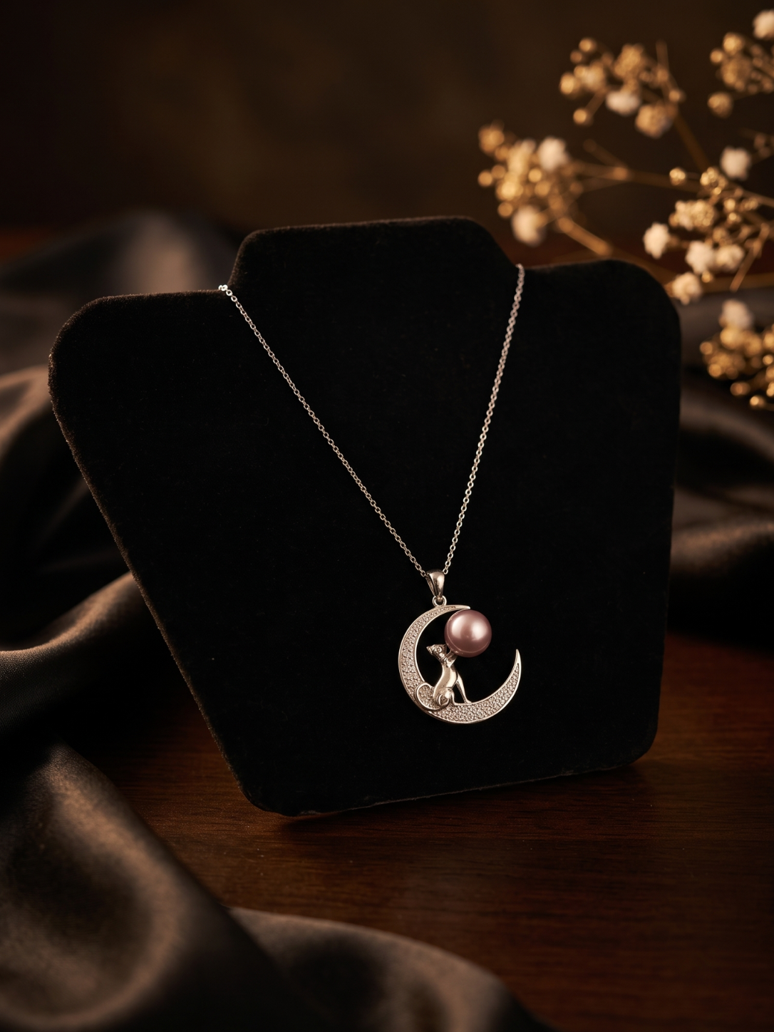 Cat Moon Edison Pearl Necklace-2.png
