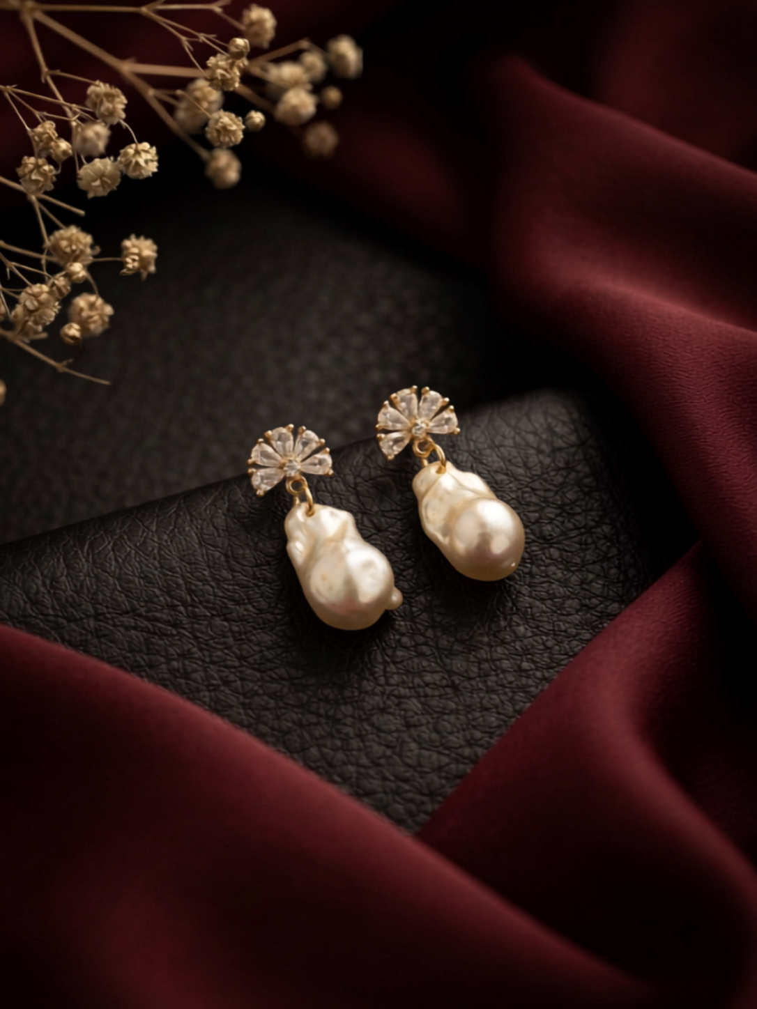 Gold Luster Fire King Earrings-1.png