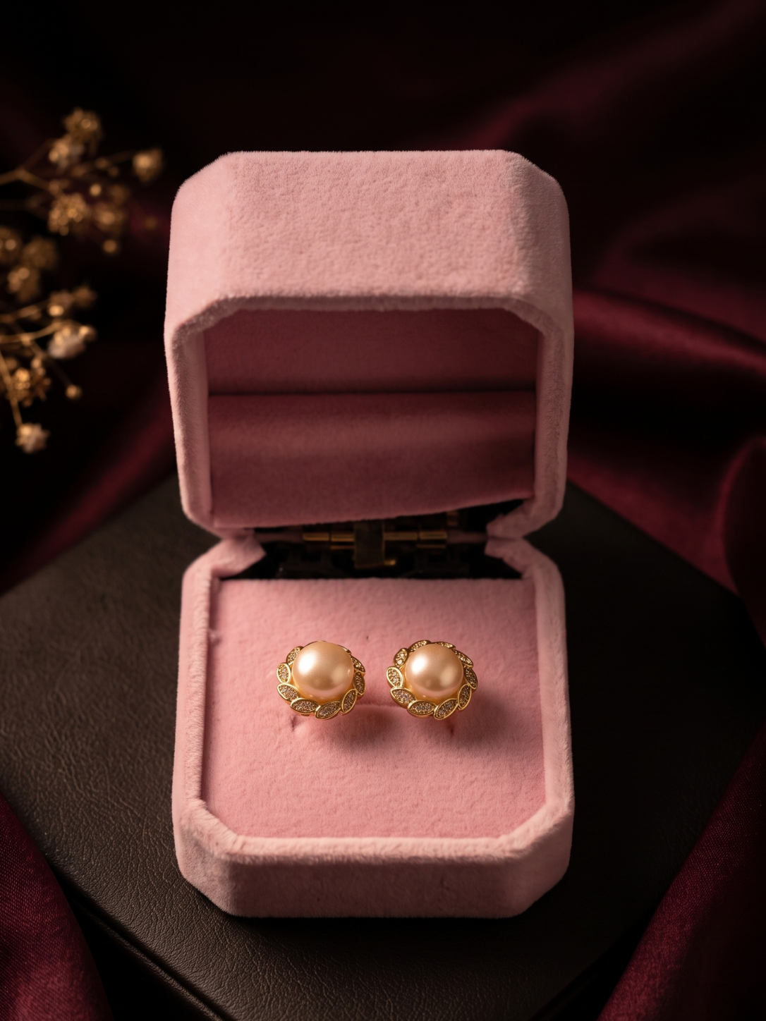 Gold Akoya Pearl Studs-2.png