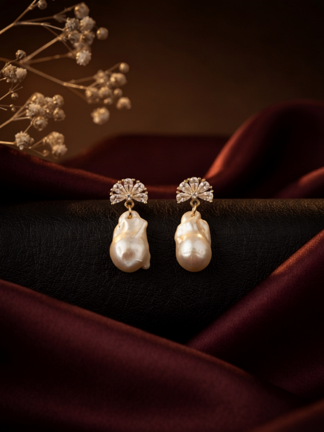 Gold Luster Fire King Earrings-2.png