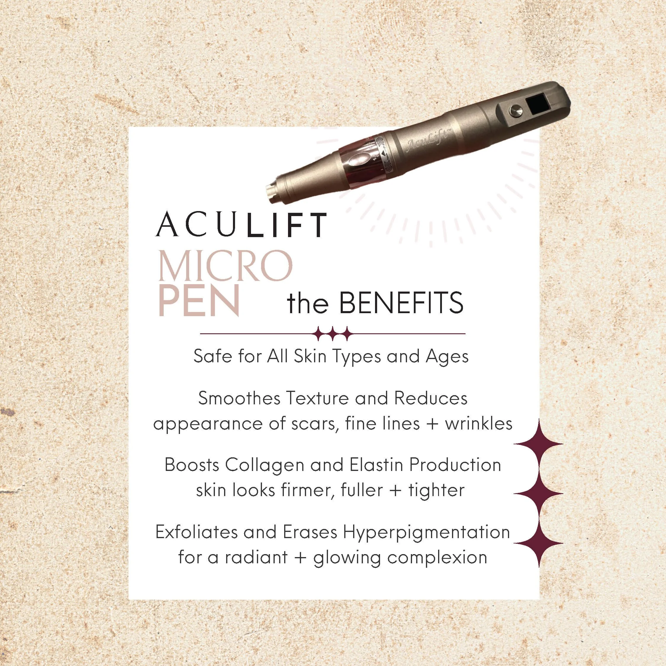 Aculift Micropen the benefits