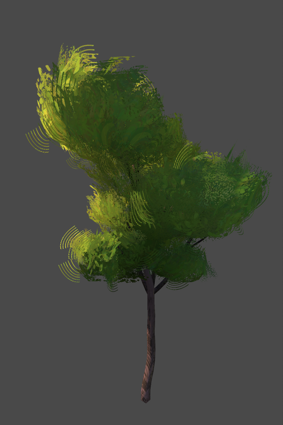 Procedural Tree Generation & Stylized Shader