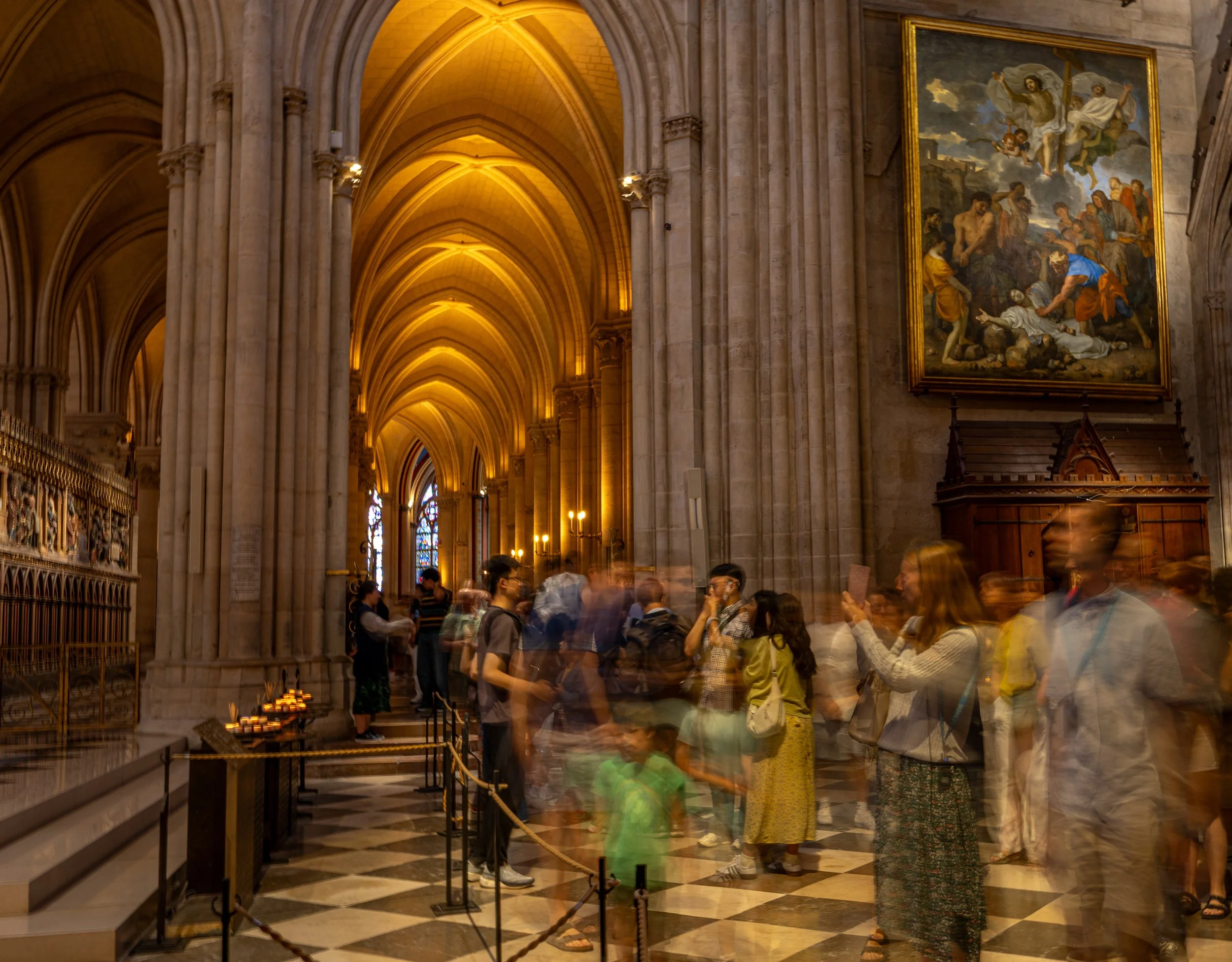 Motion in Notre Dame