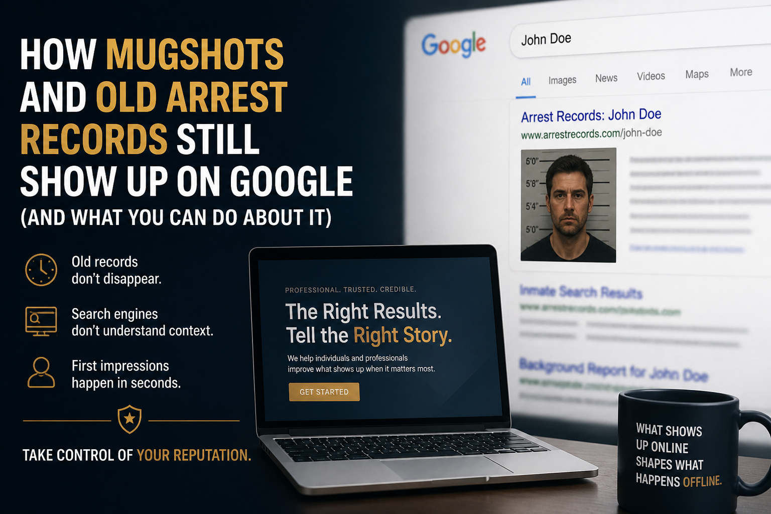How Mugshots and Old Arrest Records Still Show Up on Google (And What You Can Do About It)