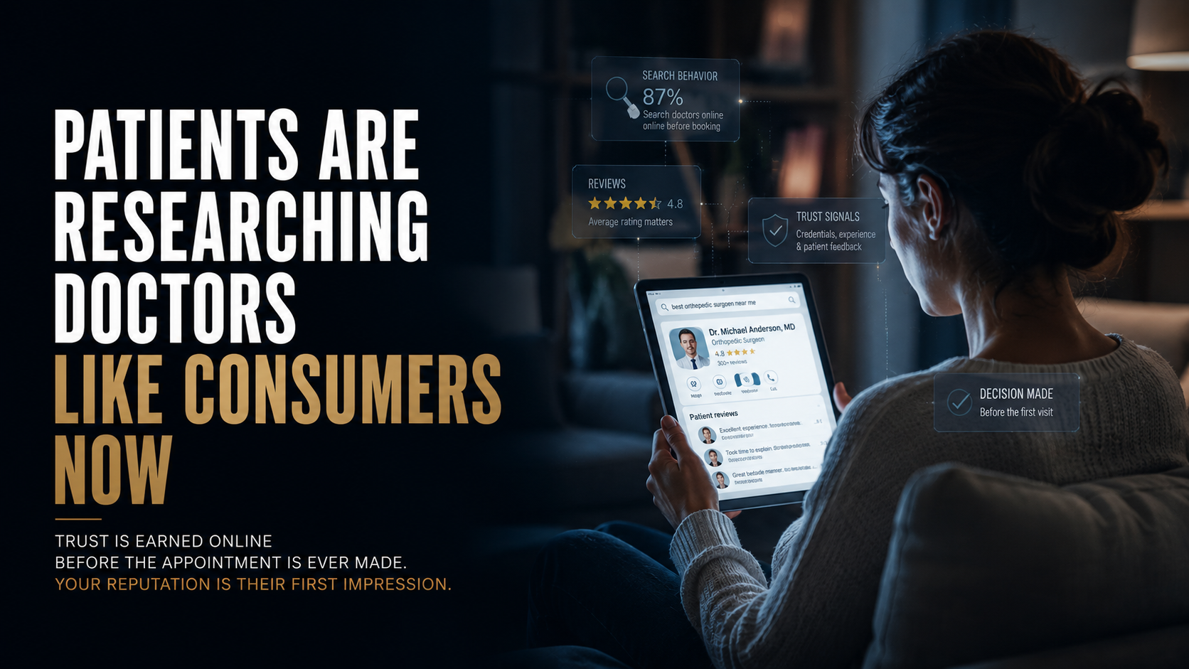 Patients Are Researching Doctors Like Consumers Now