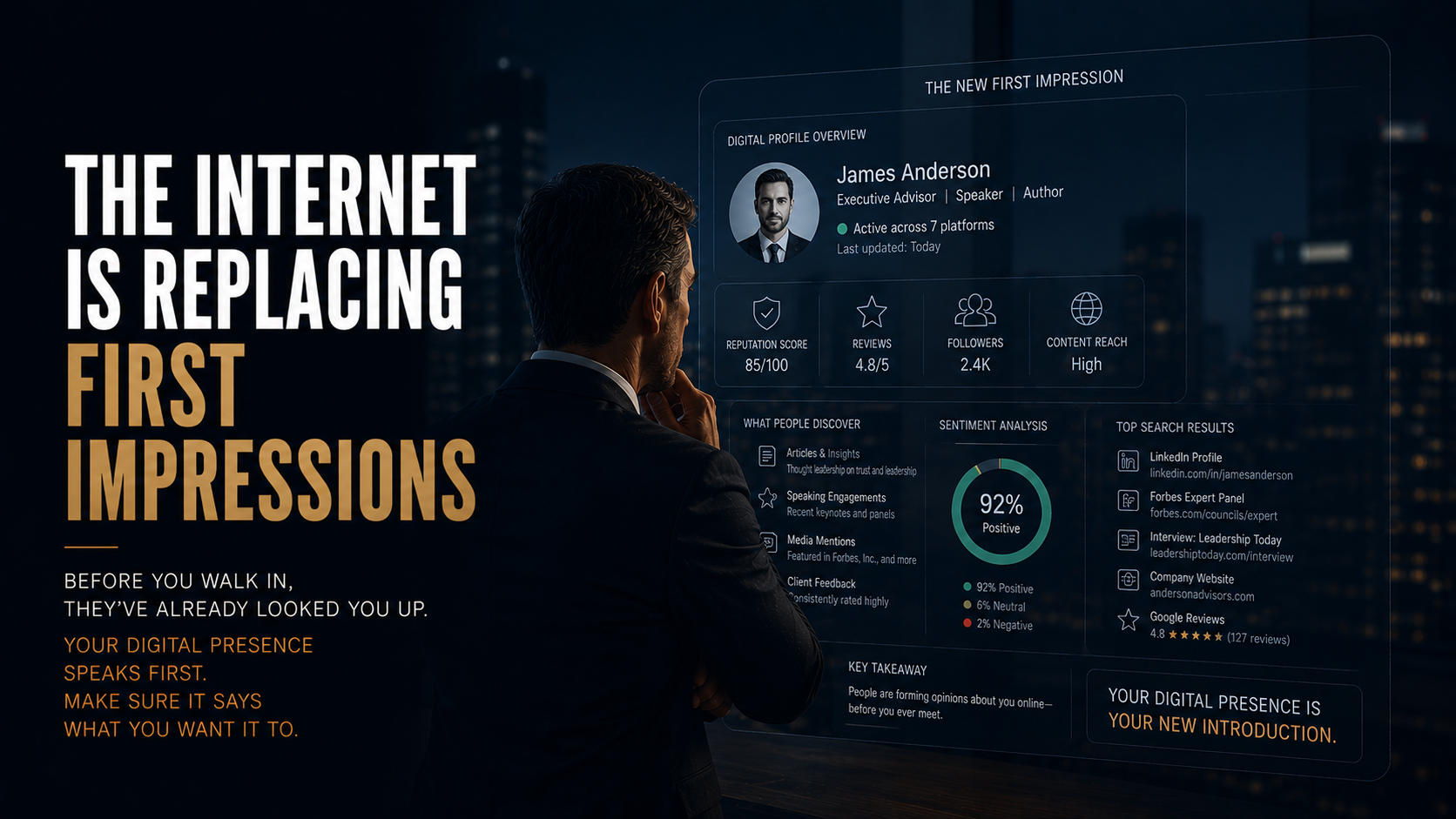 The Internet Is Replacing First Impressions