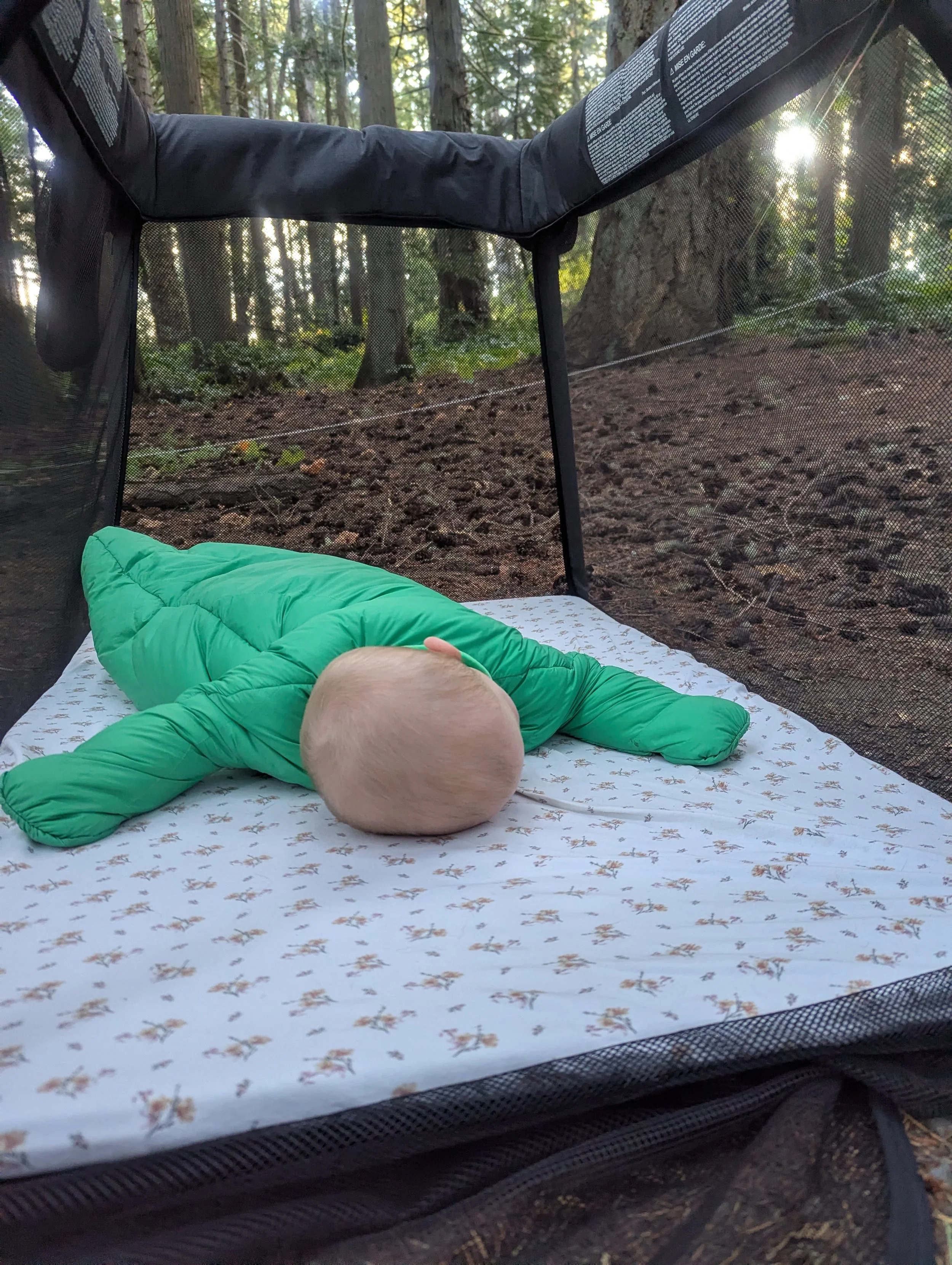How We Kept Our Baby Warm While Camping (Without Overheating)