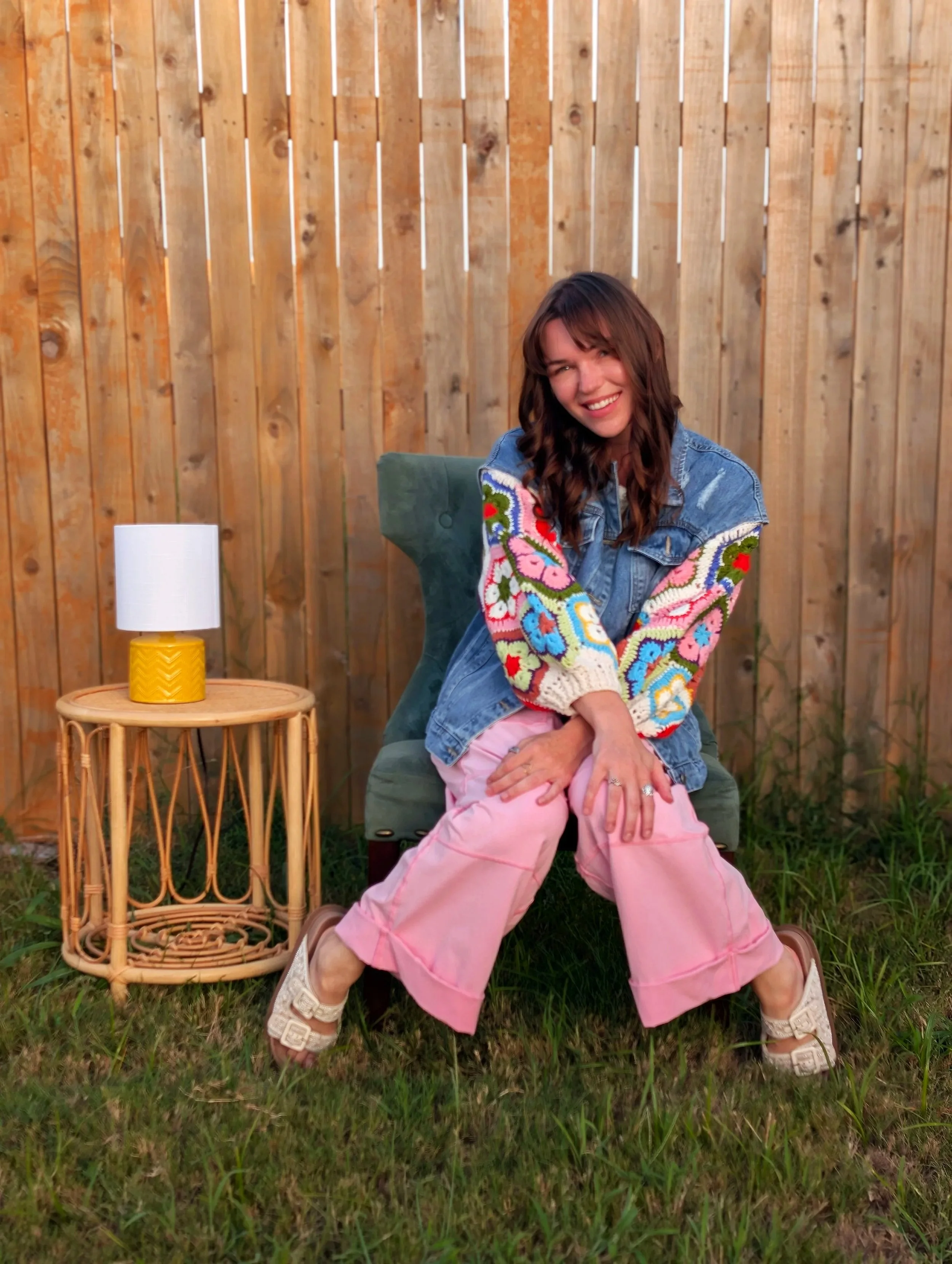 Morning Meadow Denim Jacket