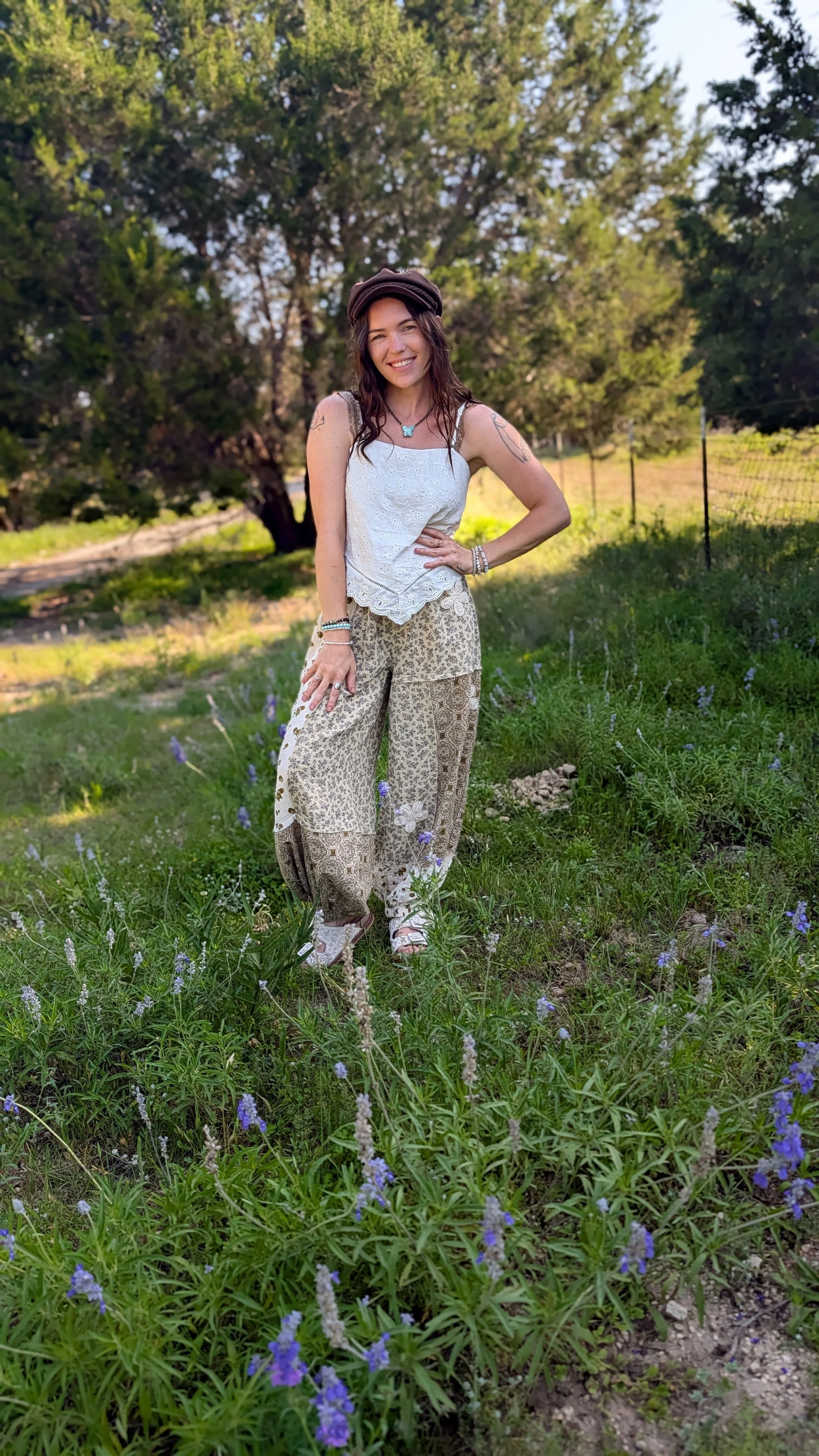 Wildflower Wanderer Patchwork Pants