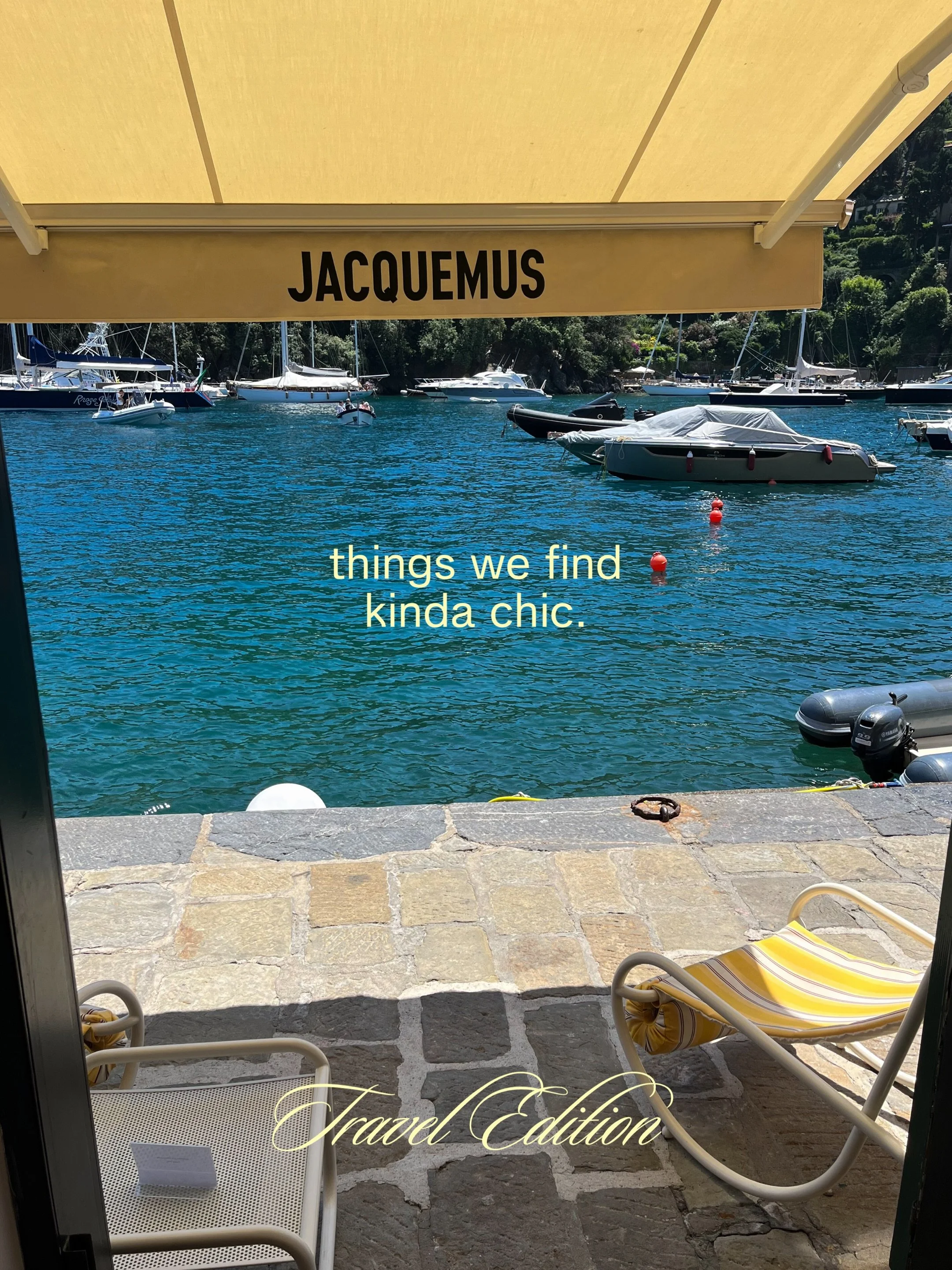 A little bit niche, but so very chic🤍