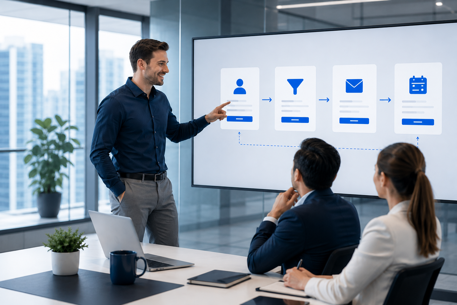 Lead generation and website conversion for local service businesses