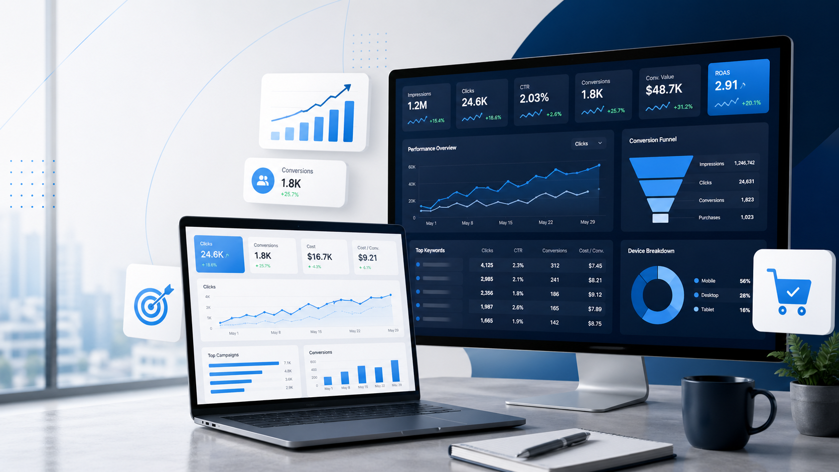 Google Ads customer acquisition for local service businesses
