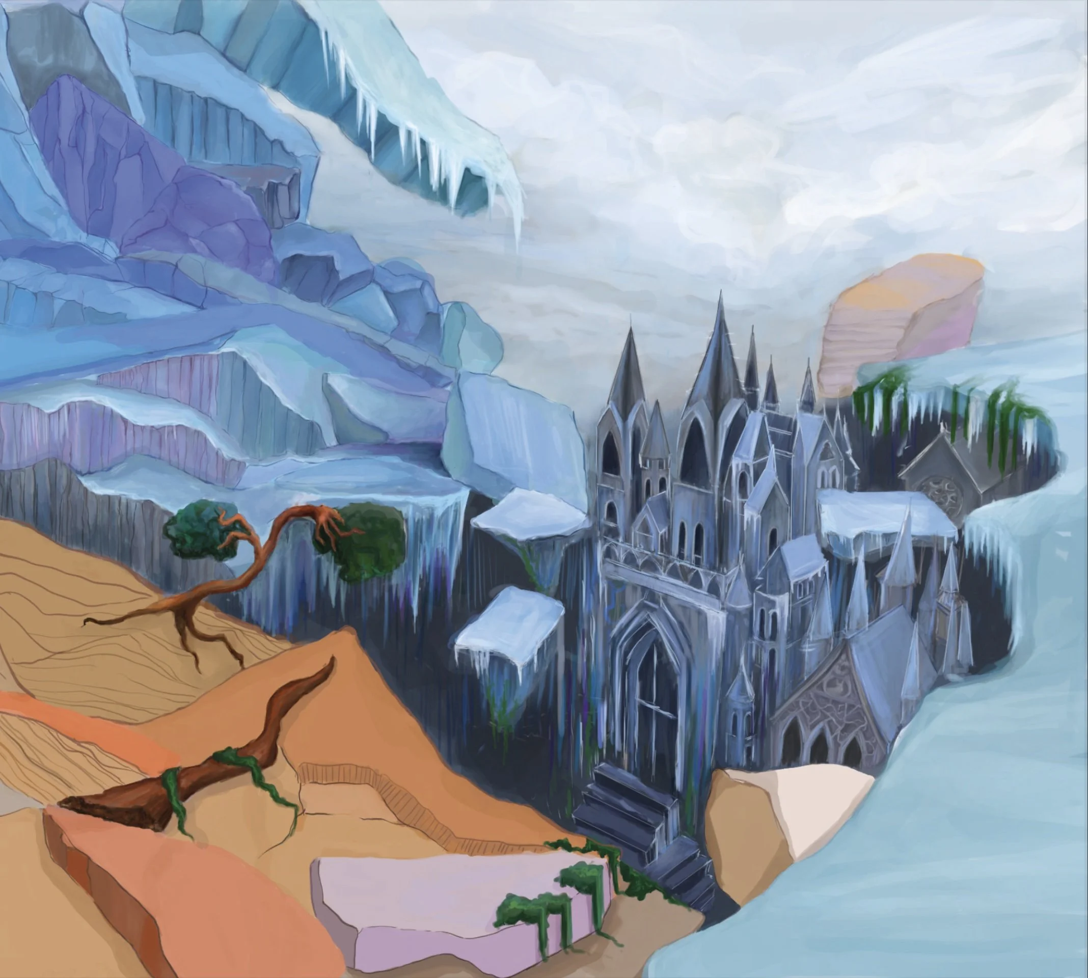 Album Cover Illustration for Antoine Spranger Quartet