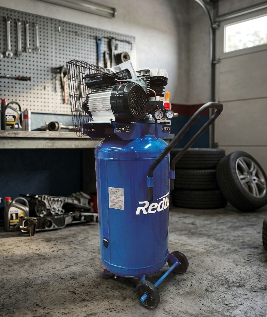 COMPRESORA DE AIRE SIN ACEITE AC-1100*1-50L  MARCA REDBO
