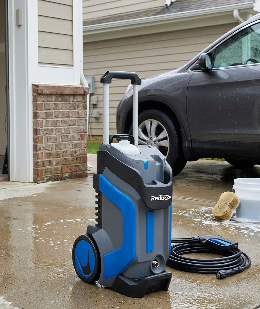 HIDROLAVADORA ELECTRICA 127V 1700W 2650PSI MARCA REDBO
