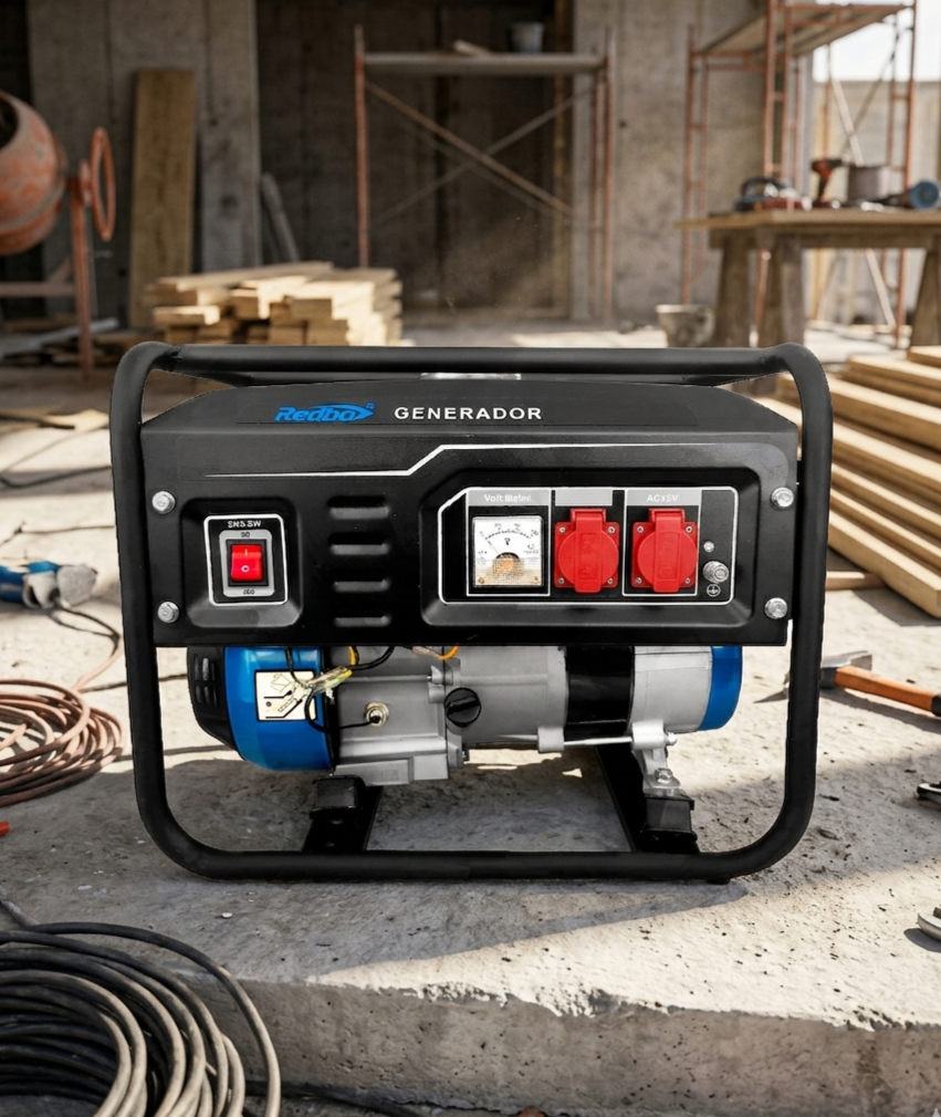 Generador a Gasolina 1500W MARCA REDBO