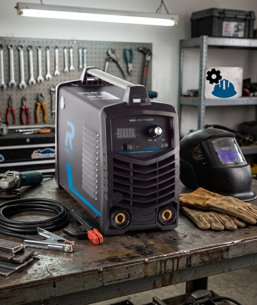 SOLDADORA inverter MMA-160 bIVOLTAJE MARCA REDBO