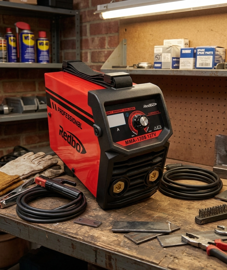 SOLDADORA inverter MINI ROJA MARCA REDBO