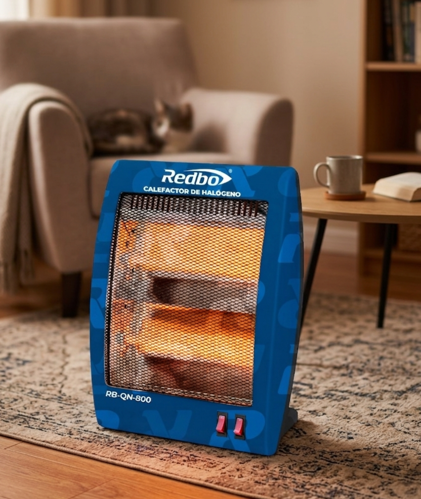 CALEFACTOR DE HALÓGENO RB-QN-800W