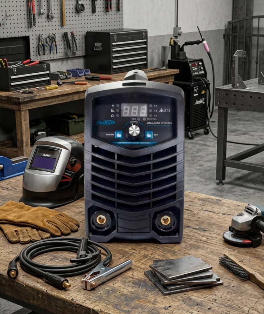SOLDADORA inverter MMA-200D VB MARCA REDBO
