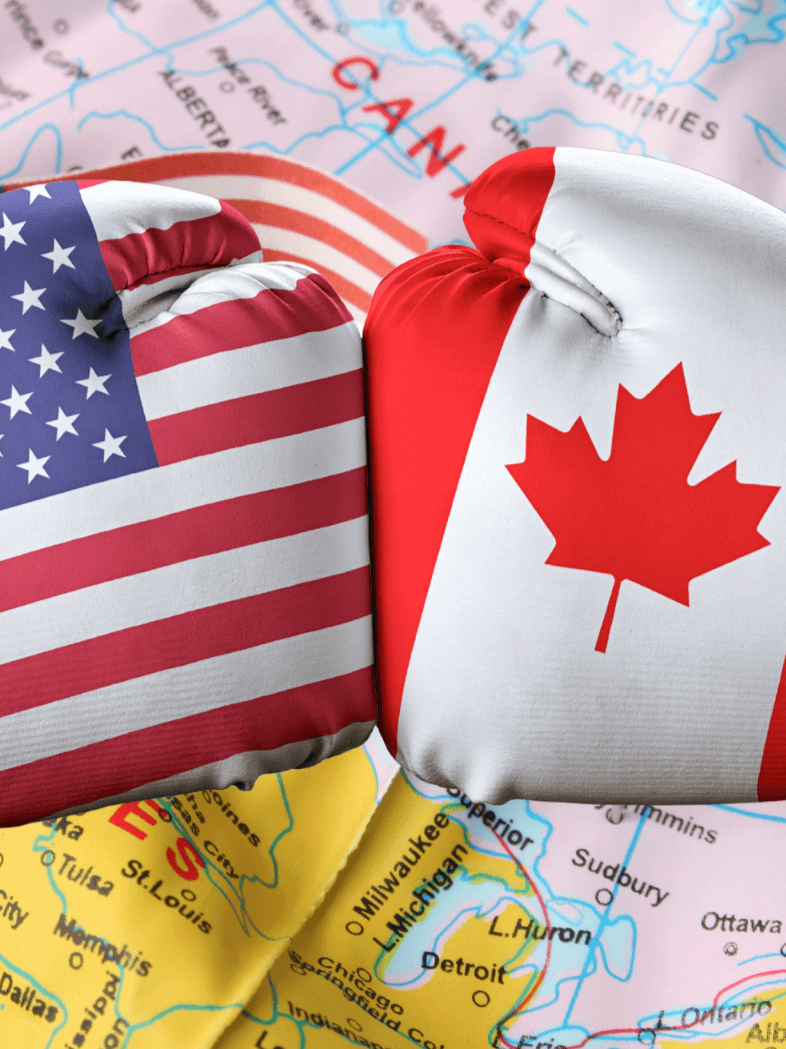 U.S. and Canada Fall Deeper Into Trade War</span>