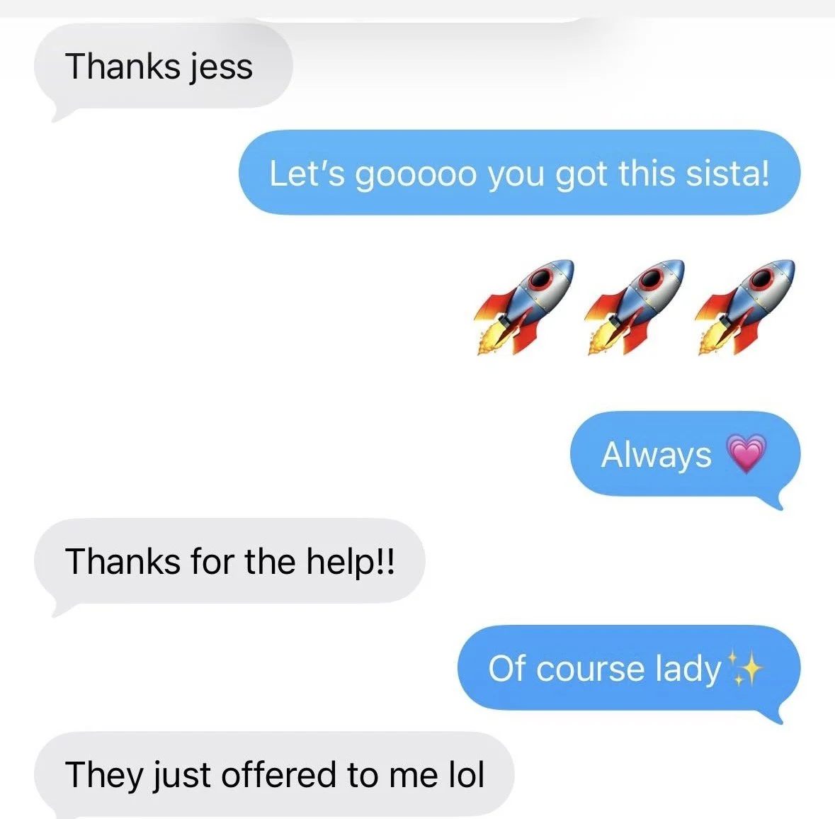 Offer negotiating help
