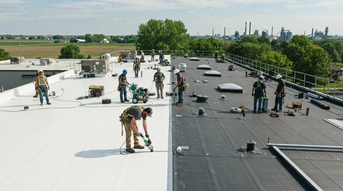 Single Ply Membrane Roofing: A Commercial Building Owner's Guide