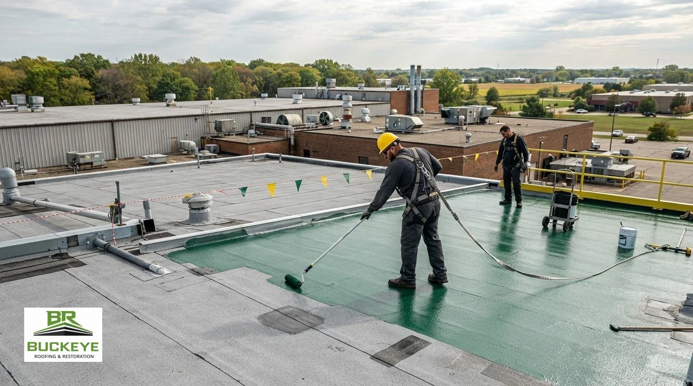 Fluid-Applied Roof Coatings: How They Work on Commercial Roofs