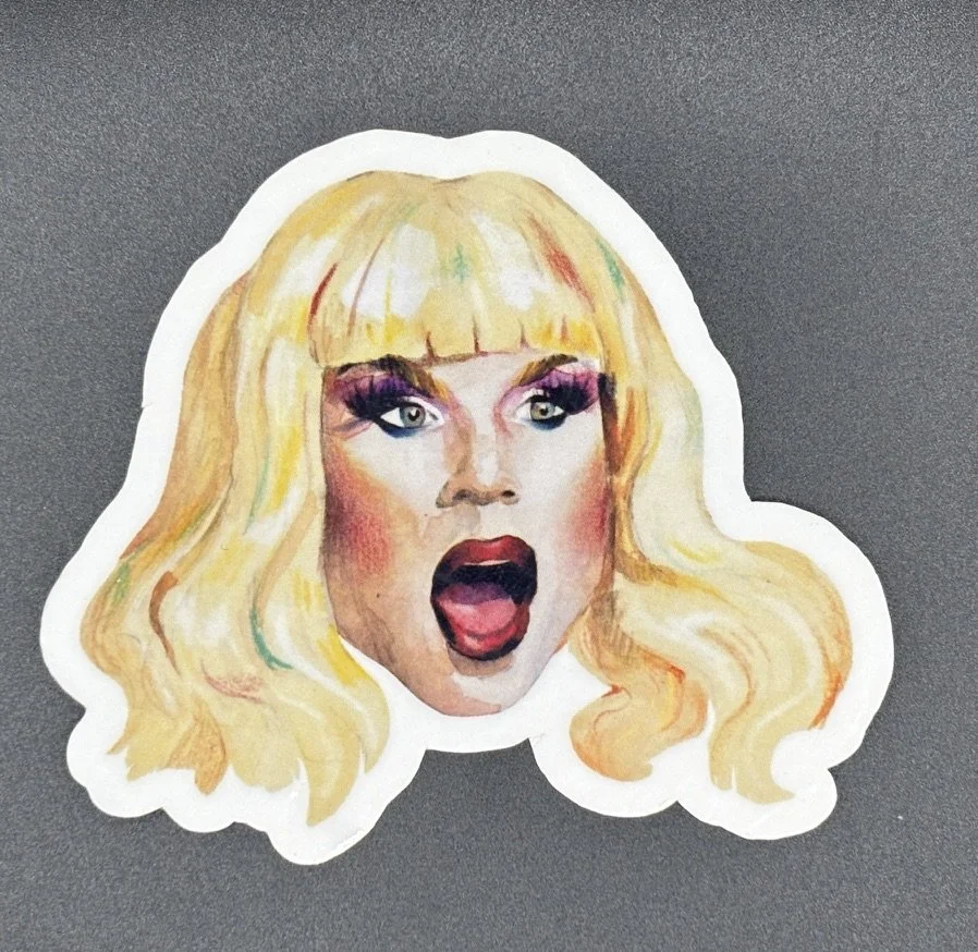 Katya Zamalochikova Sticker